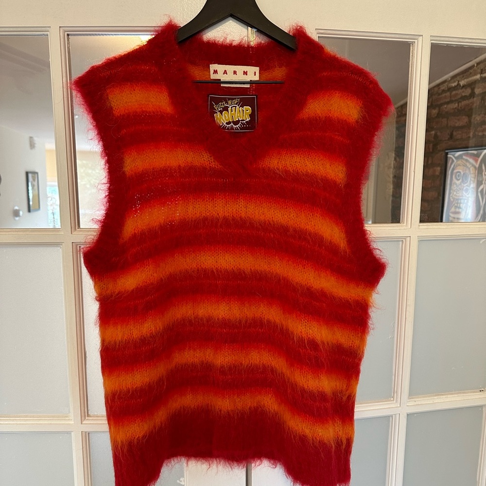 Marni Mohair Sweater Vest